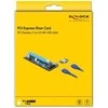 Delock Riser Karte PCI Express x1 zu x16 mit 60 cm USB Kabelis