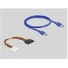 Delock Riser Karte PCI Express x1 zu x16 mit 60 cm USB Kabelis