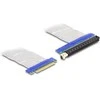 Delock Riser Karte PCI Express x8 Stecker zu x16 Slot mit Kabelis 20 cm
