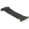 Delock Riser Karte PCI Express x8 Stecker zu x8 Slot mit Kabelis 30 cm
