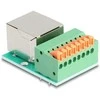 Delock RJ45 lizdas su mygtuku Cat.5e