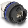 Delock RJ45 Cat.6A Einbaubuchse mit LSA Anschluss juodas