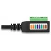 Delock RJ45 Kabelis Cat.5e Stecker zu Terminalblock Adapteris 21,5 cm