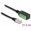 Delock RJ45 Kabelis Cat.5e Stecker zu Terminalblock Adapteris 21,5 cm