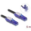 Delock RJ45 Netzwerkkabel Cat.6 UTP mit 180° winkelbaren Steckern juodas 5 m