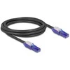 Delock RJ45 Netzwerkkabel Cat.6 UTP mit 180° winkelbaren Steckern juodas 2 m