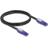Delock RJ45 Netzwerkkabel Cat.6 UTP mit 180° winkelbaren Steckern juodas 1 m