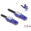 Delock RJ45 Netzwerkkabel Cat.6 UTP mit 180° winkelbaren Steckern juodas 7,5 m