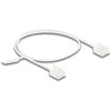 Delock RJ45 Netzwerkkabel Cat.6 UTP Ultra Slim 0,5 m baltas mit kurzen Steckern