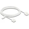 Delock RJ45 Netzwerkkabel Cat.6 UTP Ultra Slim 3 m baltas mit kurzen Steckern