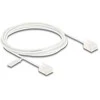 Delock RJ45 Netzwerkkabel Cat.6 UTP Ultra Slim 2 m baltas mit kurzen Steckern