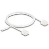 Delock RJ45 Netzwerkkabel Cat.6 UTP Ultra Slim 1 m baltas mit kurzen Steckern