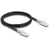 Delock RJ45 Netzwerkkabel Cat.6A S/FTP mit Secure Clips Set 1 m juodas
