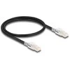 Delock RJ45 Netzwerkkabel Cat.6A S/FTP mit Secure Clips Set 0,5 m juodas