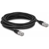 Delock RJ45 Netzwerkkabel Cat.6A S/FTP PE Outdoor 5 m juodas