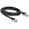 Delock RJ45 Netzwerkkabel Cat.6A S/FTP PUR Outdoor 3 m juodas