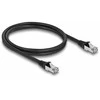 Delock RJ45 Netzwerkkabel Cat.6A S/FTP PUR Outdoor 1 m juodas