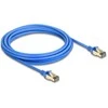 Delock Delock RJ45 tinklo kabelis Cat.8.1 F/FTP Plonas 5 m mėlynas