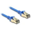 Delock Delock RJ45 tinklo kabelis Cat.8.1 F/FTP Plonas 5 m mėlynas