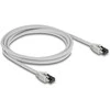 Delock RJ45 Netzwerkkabel Cat.8.1 S/FTP 2 m bis 40 Gbps grau