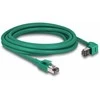Delock RJ45 Netzwerkkabel PROFINET SF/UTP 90° gewinkelt 3 m grün