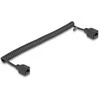 Delock RJ45 Spiralkabel Buchse zu Buchse Cat.5e UTP 0,5 m bis 1 m juodas