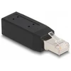Delock RJ45 Stecker Cat.5e zu Terminalblock Adapteris 90° gewinkelt