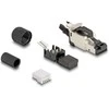 Delock RJ45 Stecker feldkonfektionierbar Cat.6A