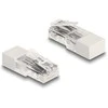 Delock RJ45 Stecker mit Abschlusswiderstand 120 Ohm baltas
