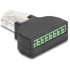 Delock RJ45 Stecker zu Terminalblock mit Schraubendreher Cat.5e