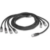 Delock RJ45 Trunk-Kabelis 4 x Stecker zu 4 x Stecker Cat.5e UTP juodas