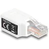 Delock RJ50 Adapteris Stecker zu Buchse baltas