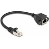 Delock RJ50 Verlängerungskabel Stecker zu Buchse S/FTP 0,25 m juodas