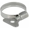 Delock Schlauchschelle mit Flügelmutter 25 - 40 mm 10 Stück Metall