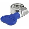 Delock Schlauchschelle Nerūdijantis plienas 400 SS mit Flügelmutter 10 - 16 mm 5 Stück blau
