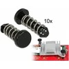 Delock Push rivet - Plastic - Baltas - Electronics - Flat head - 6.3 mm
