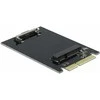 Delock SATA 22 Pin Stecker zu mSATA Slot Adapteris