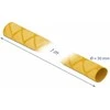 Delock Schrumpfschlauch X-Muster rutschfest 1 m x 30 mm gelb