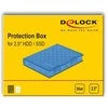 Serveris Delock 18369 - Cover - Plastic - Mėlyna - 2.5" - 80 mm - 105 mm