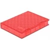 Delock 18370 - Cover - Plastic - Raudona - 2.5" - 80 mm - 105 mm