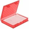 Serveris Delock 18370 - Cover - Plastic - Raudona - 2.5" - 80 mm - 105 mm