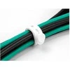 Delock Softbinder flexibel wiederverwendbar Set 10 Stück juodas / baltas