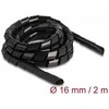 Delock Spiralschlauch flexibel 2 m x 16 mm juodas