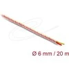 Delock Spiralschlauch Silikon 6 mm Skersmuo 20 m transparent