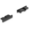 Delock Staubschutz für USB 3.0 Typ Micro-B Buchse be Griff 10 Stück juodas