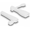 Delock Staubschutz für USB Typ-A Stecker und USB Type-C™ Stecker Set 2 vnt. baltas