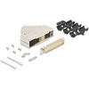Delock Sub-D Steckergehäuse 37 Pin aus Metall inklusive Steckerverbinder Stecker und Montagematerial