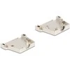 Delock Sub-D Steckergehäuse 50 Pin aus Metall inklusive Steckerverbinder Stecker und Montagematerial