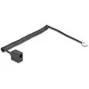 Delock Telefonkabel / Spiralkabel RJ11 Stecker zu RJ11 Buchse juodas 2 m