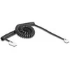 Delock Telefonkabel / Spiralkabel RJ11 Stecker zu RJ45 Stecker juodas 3 m